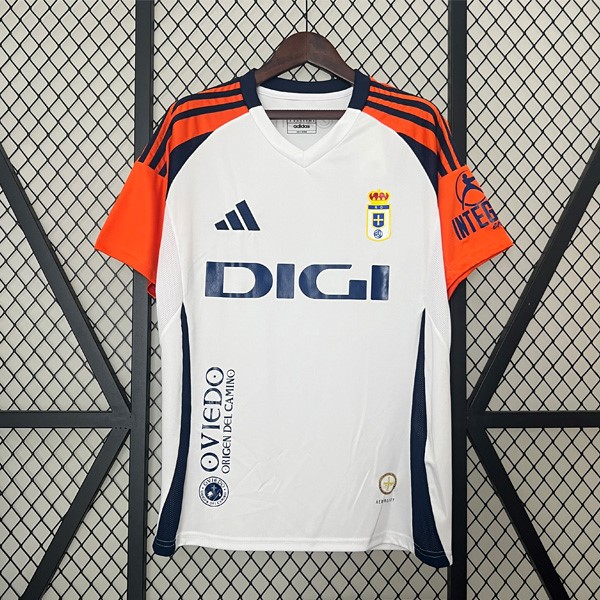 Tailandia Camiseta Real Oviedo Replica Segunda Ropa 2024/25